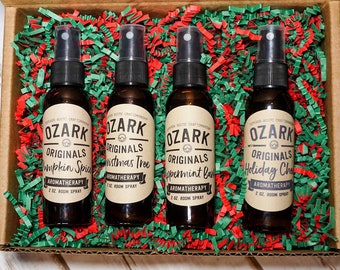 Holiday Fragrance Aromatherapy Spray Gift Set