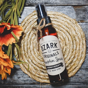 Pumpkin Spice Aromatherapy Room Spray 2 oz.