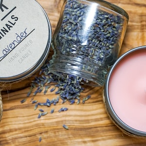 Lavender Hand-Poured Soy Candle image 1