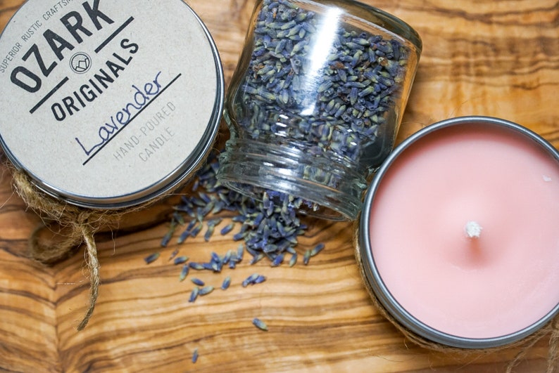 Lavender Hand-Poured Soy Candle image 1