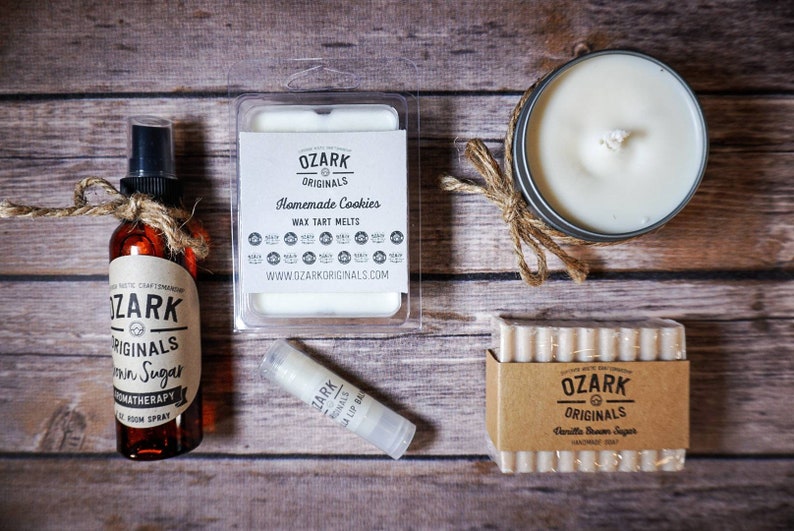 Vanilla Brown Sugar Gift Set Etsy