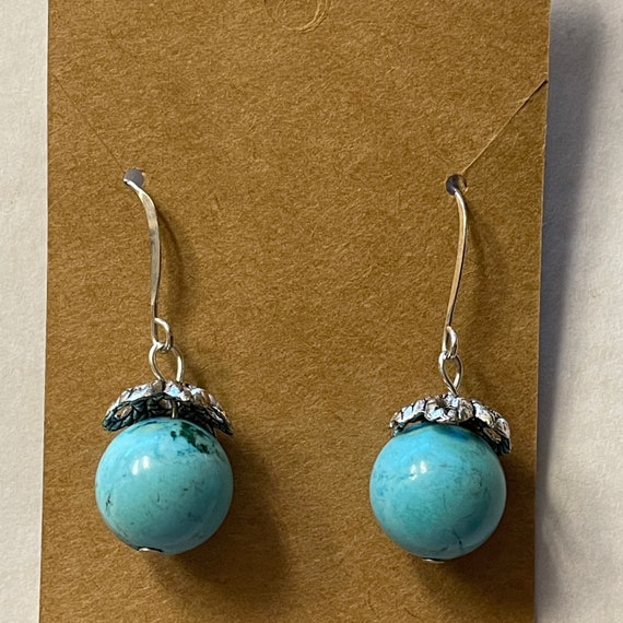 Boho Earrings Lot for Women, Blue Earring Boho St… - image 5