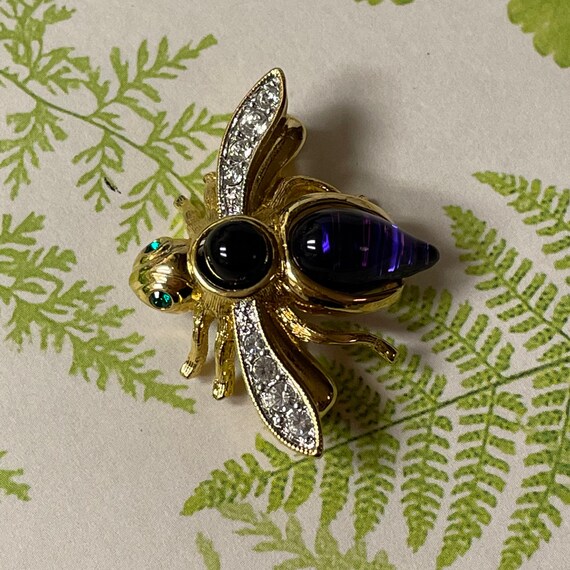 Joan Rivers Bee Brooch, Joan Rivers Bumble Bee Bro