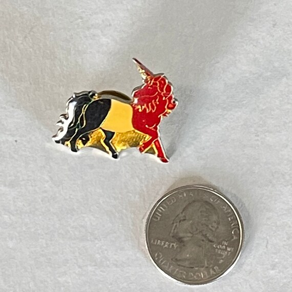 Unicorn Pin, Unicorn Mystical Figurine Pin, Mythi… - image 9
