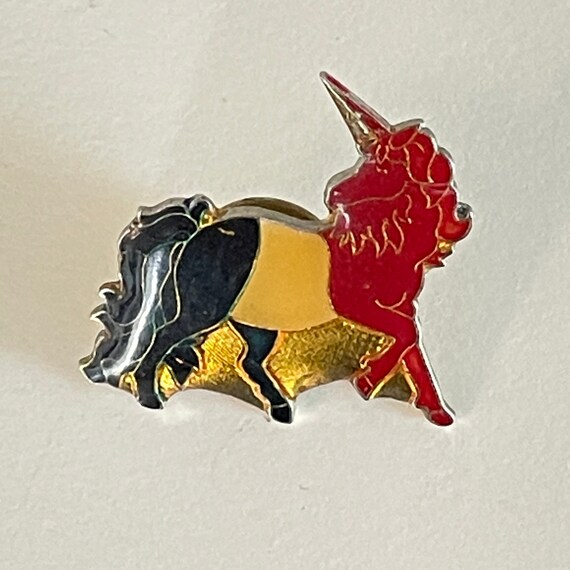 Unicorn Pin, Unicorn Mystical Figurine Pin, Mythi… - image 6