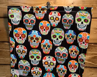 Sugar Skulls Print Reusable Sandwich Wrap