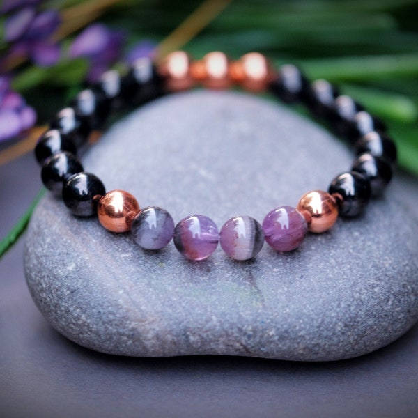 The Ultimate Master Healer Petrovsky + Copper + Auralite 23 Most Powerful Form of Shungite in Beaded form Anti-EMF