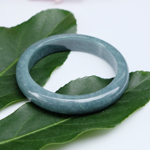 Guatemalan Jadeite Jadeite Bangle Natural Grade-A Multiple Sizes 56mm-62mm