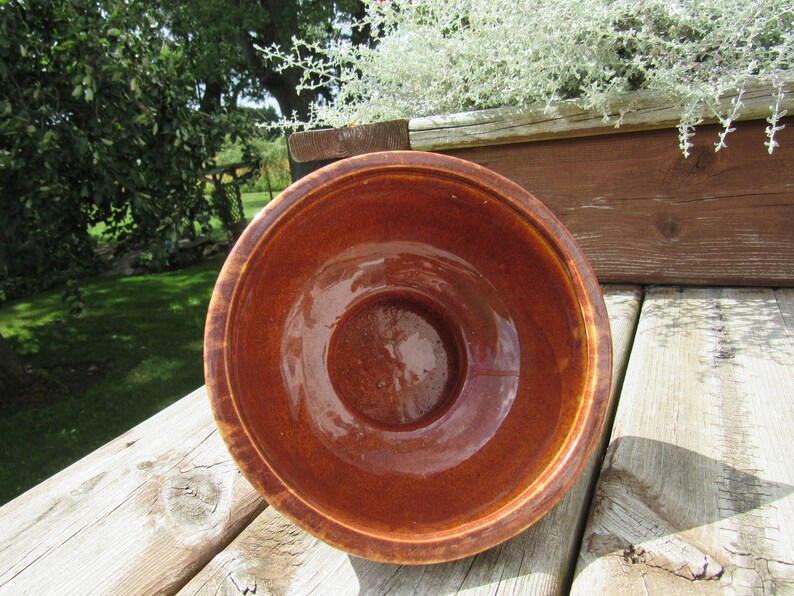 Set of 1970/'s Green and Brown Marbled Planters