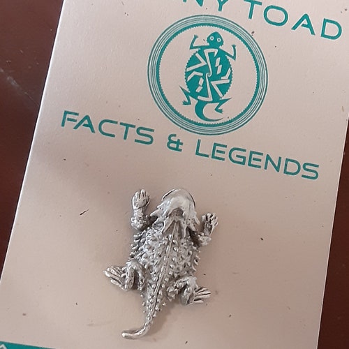Horned Toad Horned Lizard Horned Frog Horny Toad 1 5/8 Inch Etsy