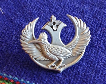 Resistance Bird NM RoadRunner Rebel Alliance style Protest state bird pin