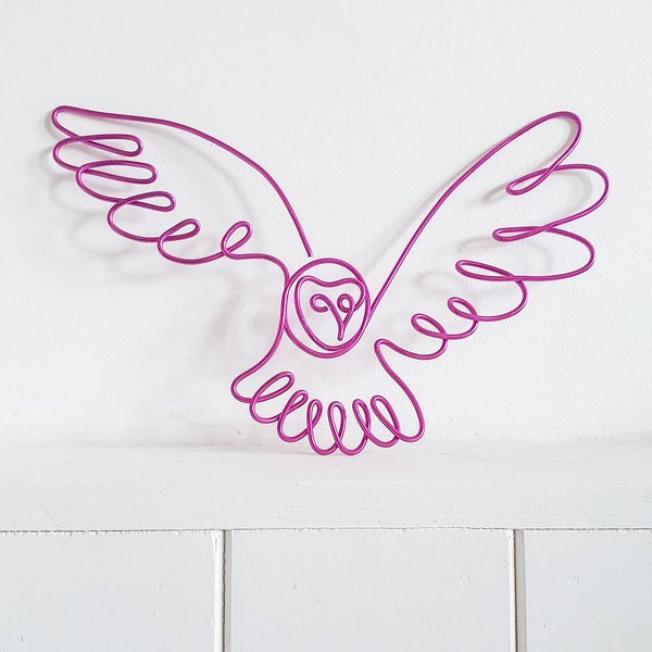 Owl Wall Art Etsy UK