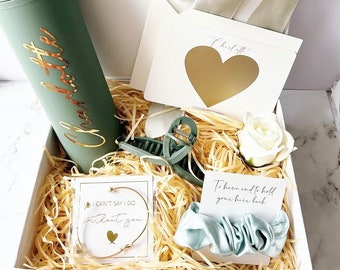 SAGE TUMBLER Bridesmaid Proposal Box Set Personalized Gift | Personalised Gift box set| Bridal Party box |Will you be my bridesmaid