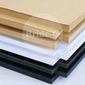 Card Stock Ivory White A5 Size 315gsm, thick card A5, DIY A5 Paper, Scrapbook paper, Scapbook material, Blank paper, drawing painting paper