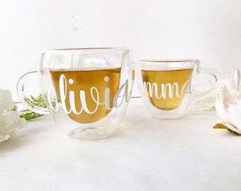Personalised Heart Mug Initial Coffee Tea Mug Monogram Tea Mug Personalized Tea Mug Coffee Cup Bridal Party Bridesmaid Coffee Mugs