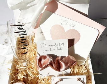 Personalised Bridesmaid Proposal Box Set Gift | Personalised Gift box set| Bridal Party box |Will you be my bridesmaid maid of honour