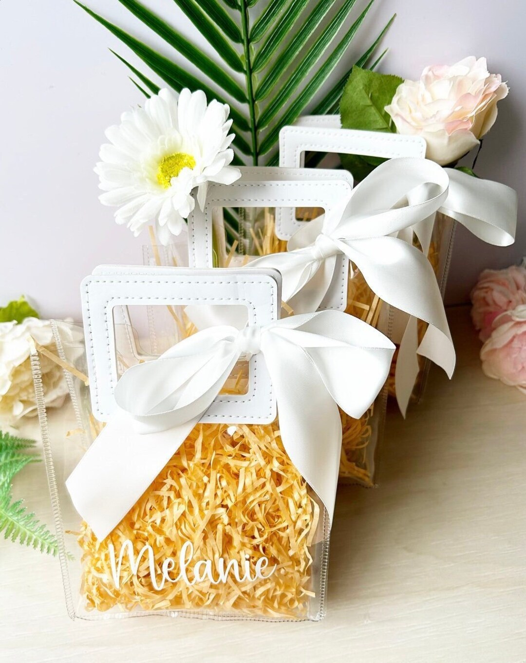Personalized Bridesmaid Gift Bag, Custom Bridesmaid Tote Bags ...