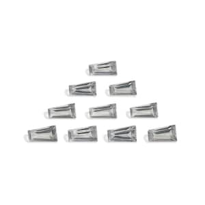 Natural White Topaz Tapper Baguette shape 2x3x5 mm size | White Topaz Tapper Baguette shape 2x2.5x5 mm size ( Brazil Mins ) Loose Gemstone