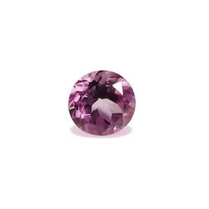 Pink Topaz Round 10x10 mm Size Coated on Natural White Topaz Gemstone | Pink Topaz Round Shape Loose Faceted Cut Gemstone
