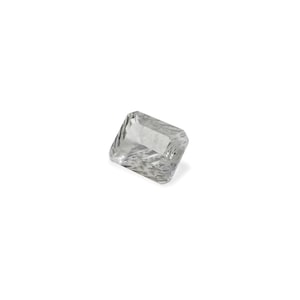 Natural White Topaz Concave Cut Octagon 8.75x10.80 mm, Height 5.30 mm, Weight 4.55 Cts Loose ( Brazil Mins Topaz ) Gemstone