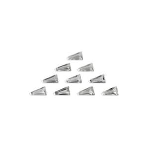 Natural White Topaz Tapper Baguette 1x2.5x4 mm size ( Brazil Mins ) Gemstone | Topaz Tapper Baguette Loose Jewelry Gemstone