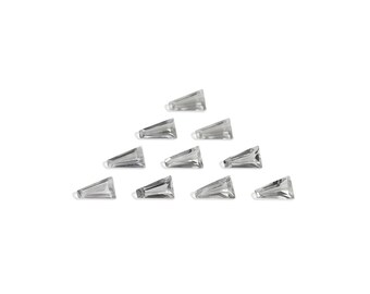 White Topaz Tapper Baguette 1x2.5x4 mm Loose Jewelry Gemstone