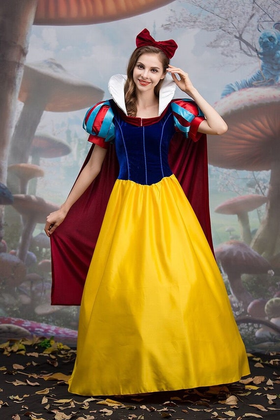 D801 Schneewittchen Kostüm Erwachsene Kleid Disney Prinzessin - Etsy Schweiz