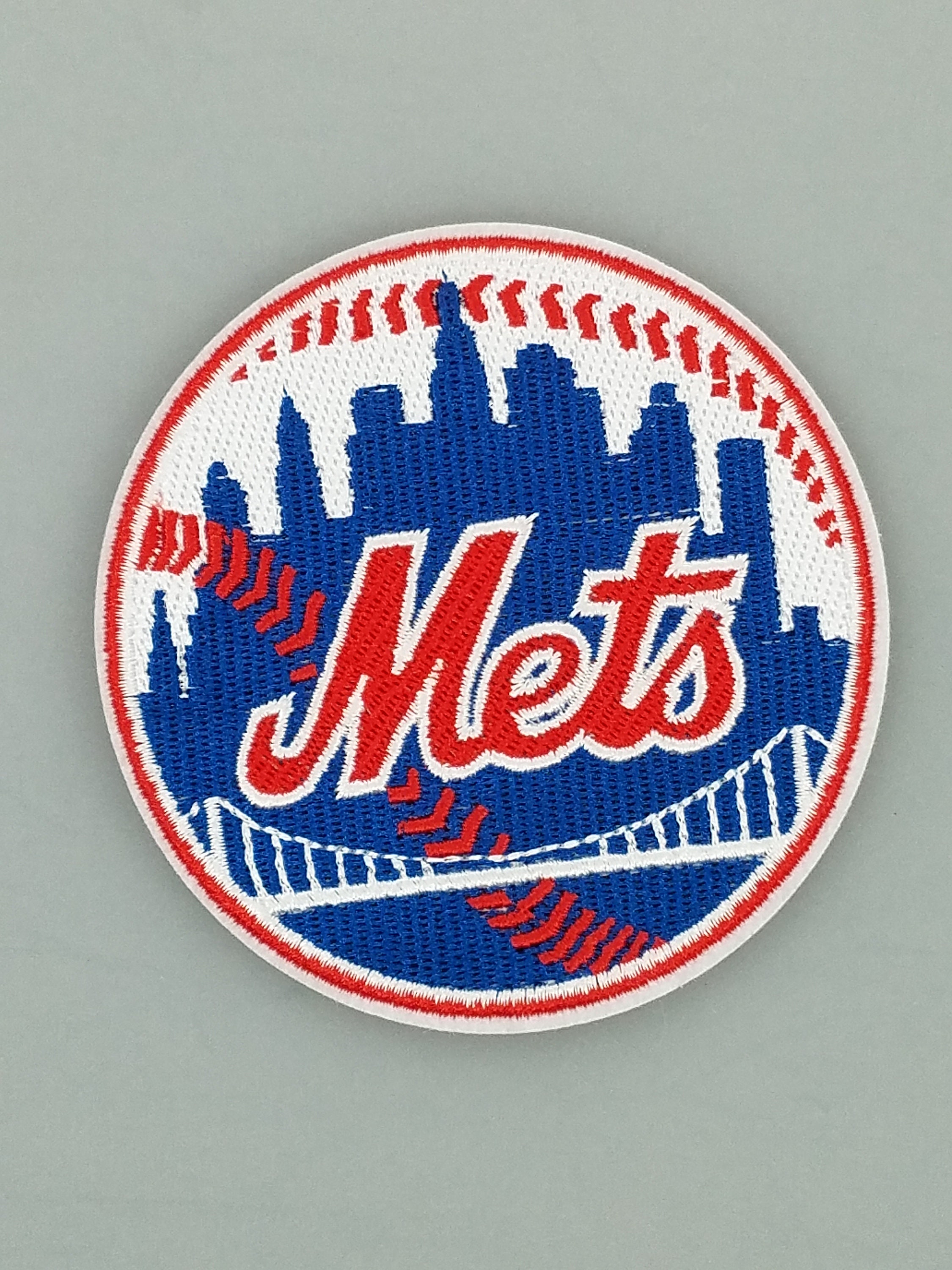 Mets Baseball Logo Iron/Sew on Patch Clothing Accessory Etsy