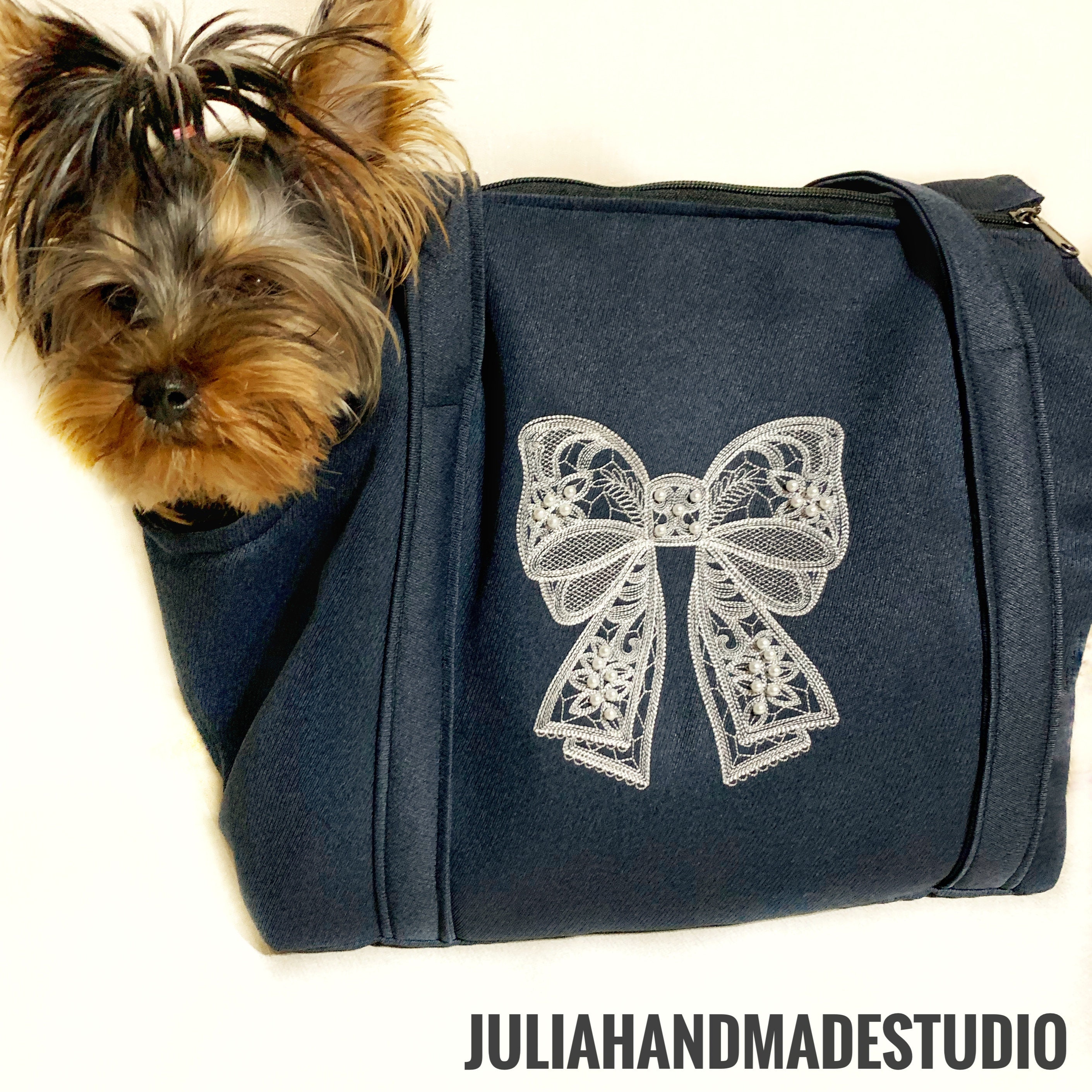 Bolso de mascotas bolsa portadora de mascotas hecho a mano Etsy