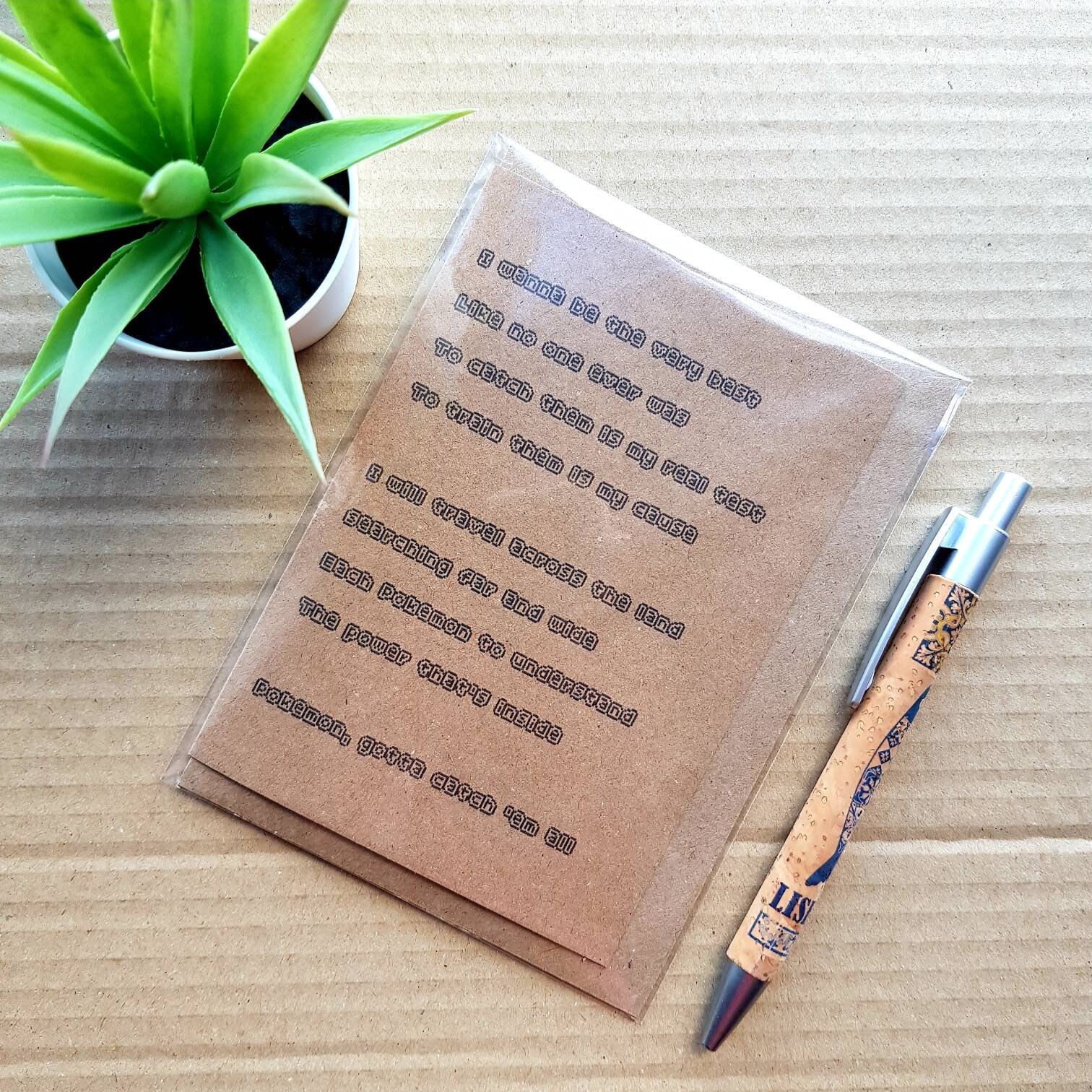 Pokemon Birthday Card Gotta Catch Em All Lyrics Etsy Hong Kong