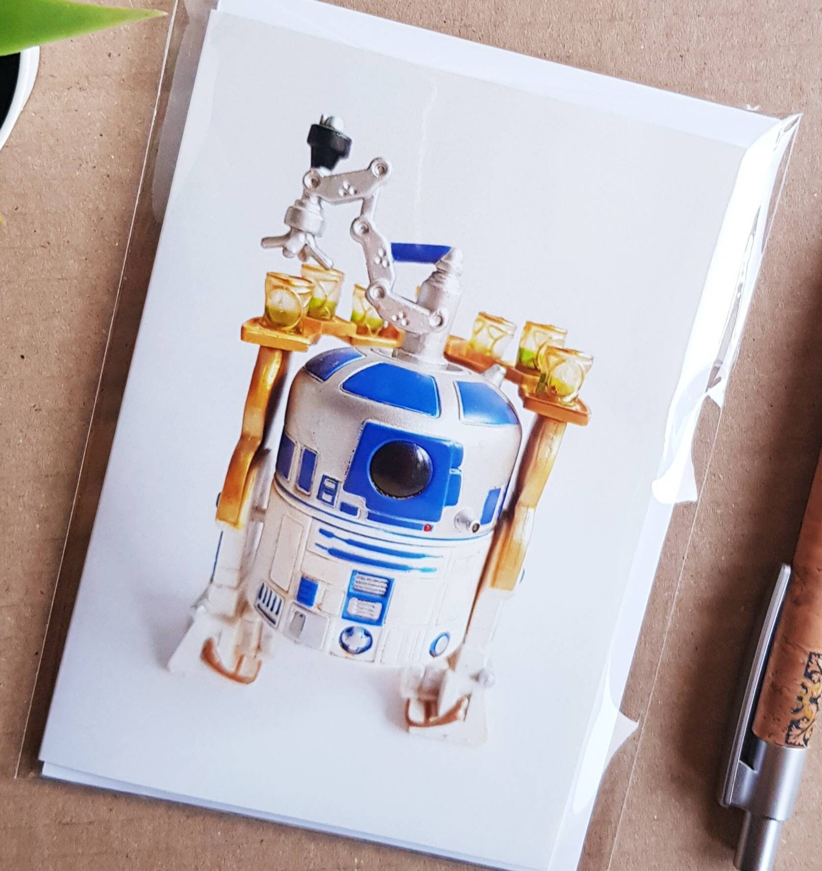 Funny Star Wars R2D2 Birthday Card Beep Boop Beep Happy - Etsy Sweden
