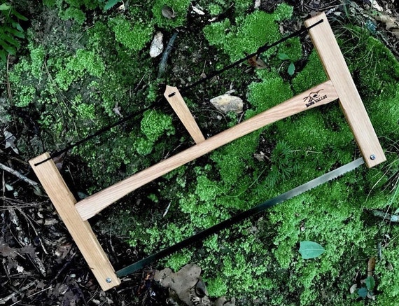 Sierra plegable de madera de roble de 24 con bolsa de almacenamiento Hoja  Bahco Ideal para acampar, hacer caminatas y mochileros Sierra Bushcraft -   España