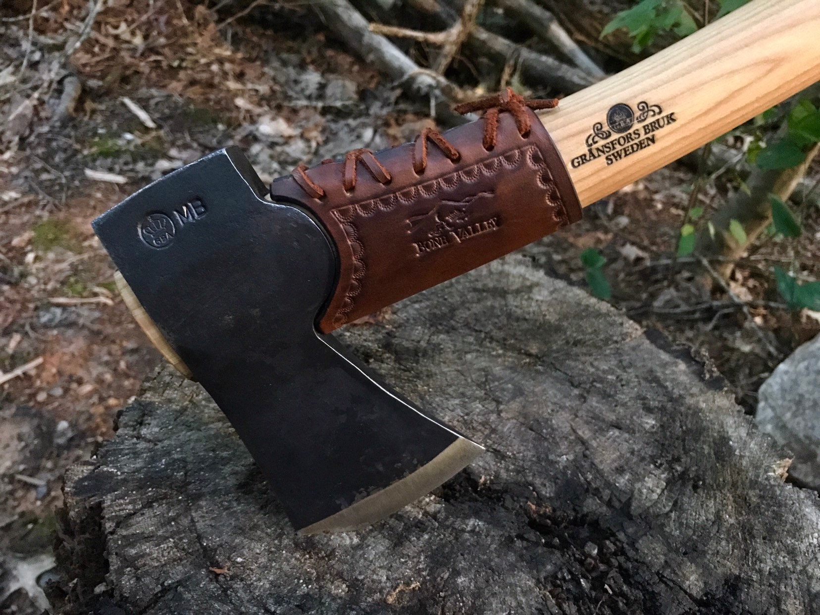 430-overstrike Guard With Leather Lacing for the Gränsfors