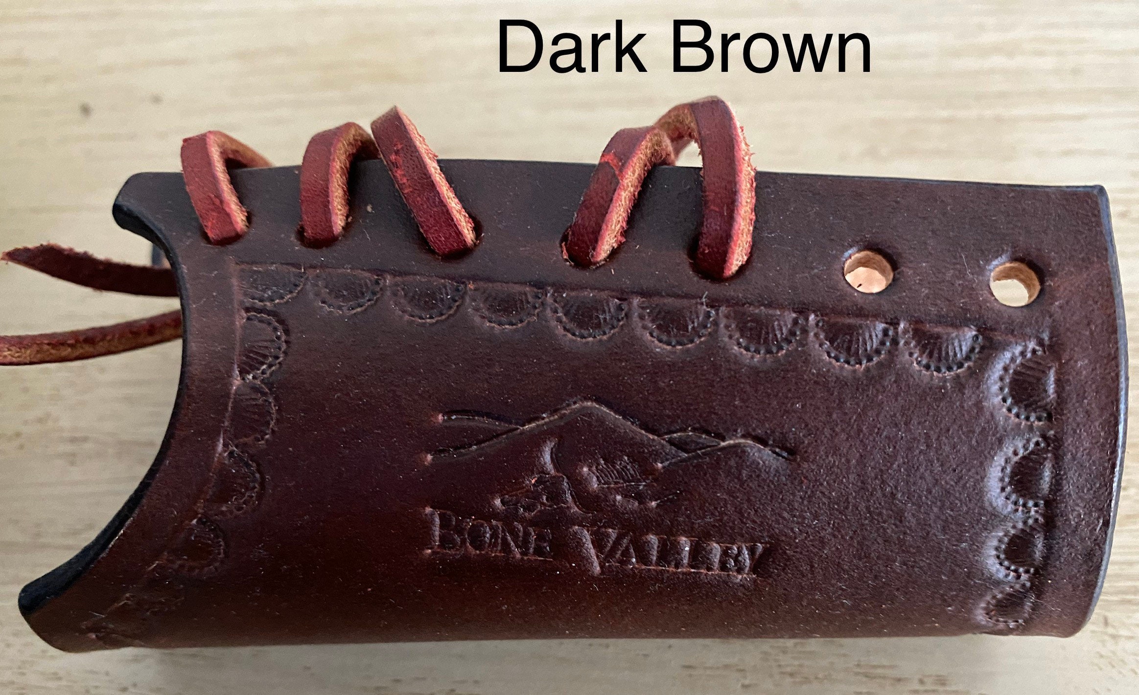 420-overstrike Guard With Leather Lacing for the Gränsfors Bruk