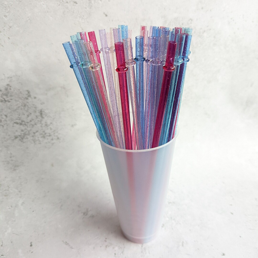 Reusable Straw / Replacement Straw / Tumbler Straw / Glitter Straw