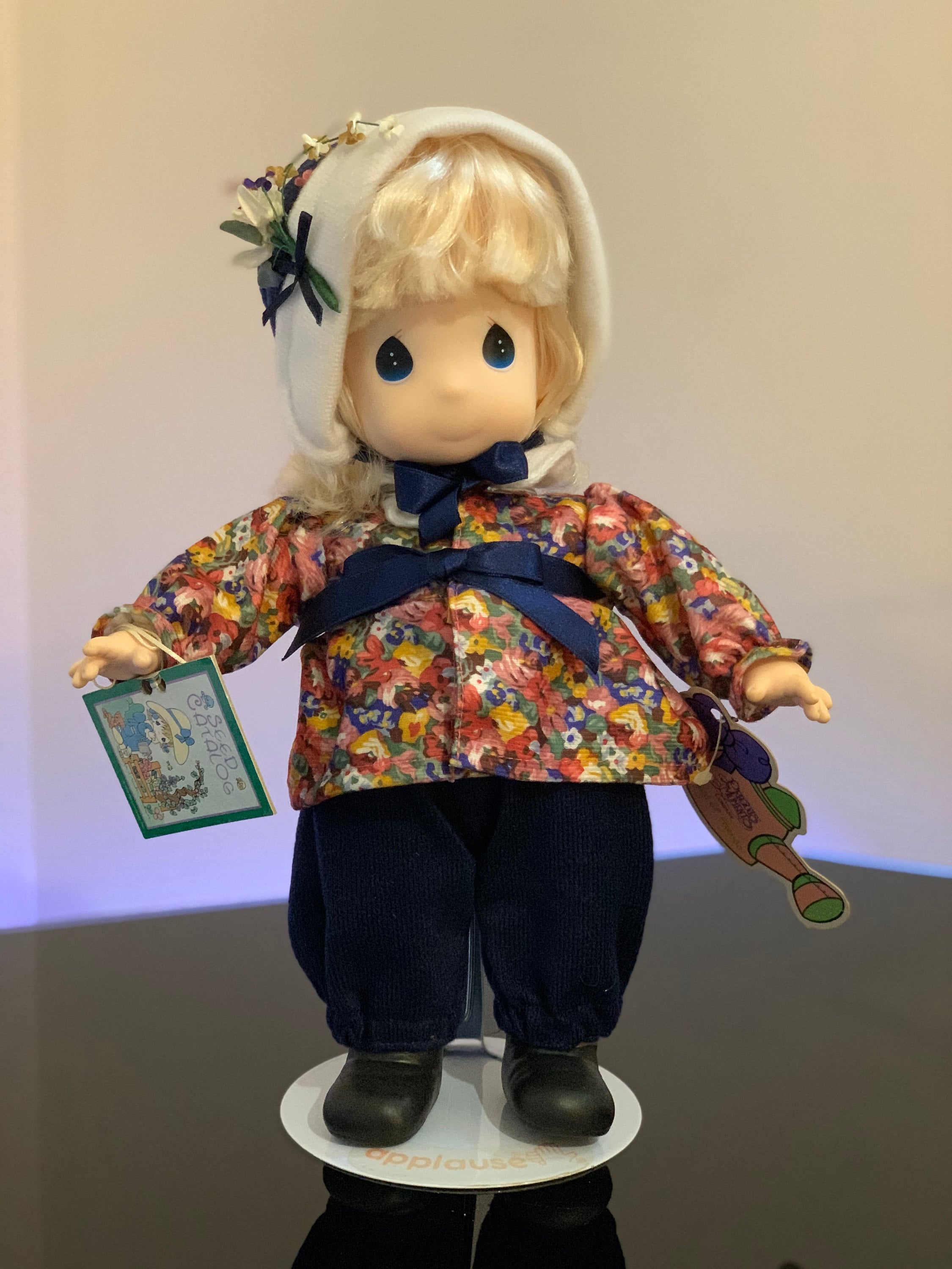 Vintage Precious Moments Garden of Friends Doll Etsy