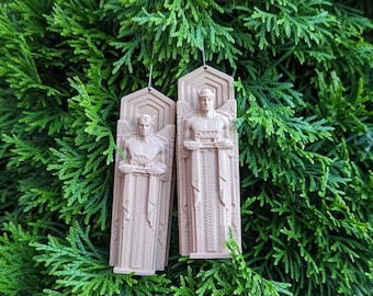 Adorno de estatua de los Guardianes del Tráfico de Cleveland: ¡varios tamaños disponibles!