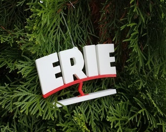 Erie Sign Replica Ornament - Multiple Sizes Available - Free Shipping!
