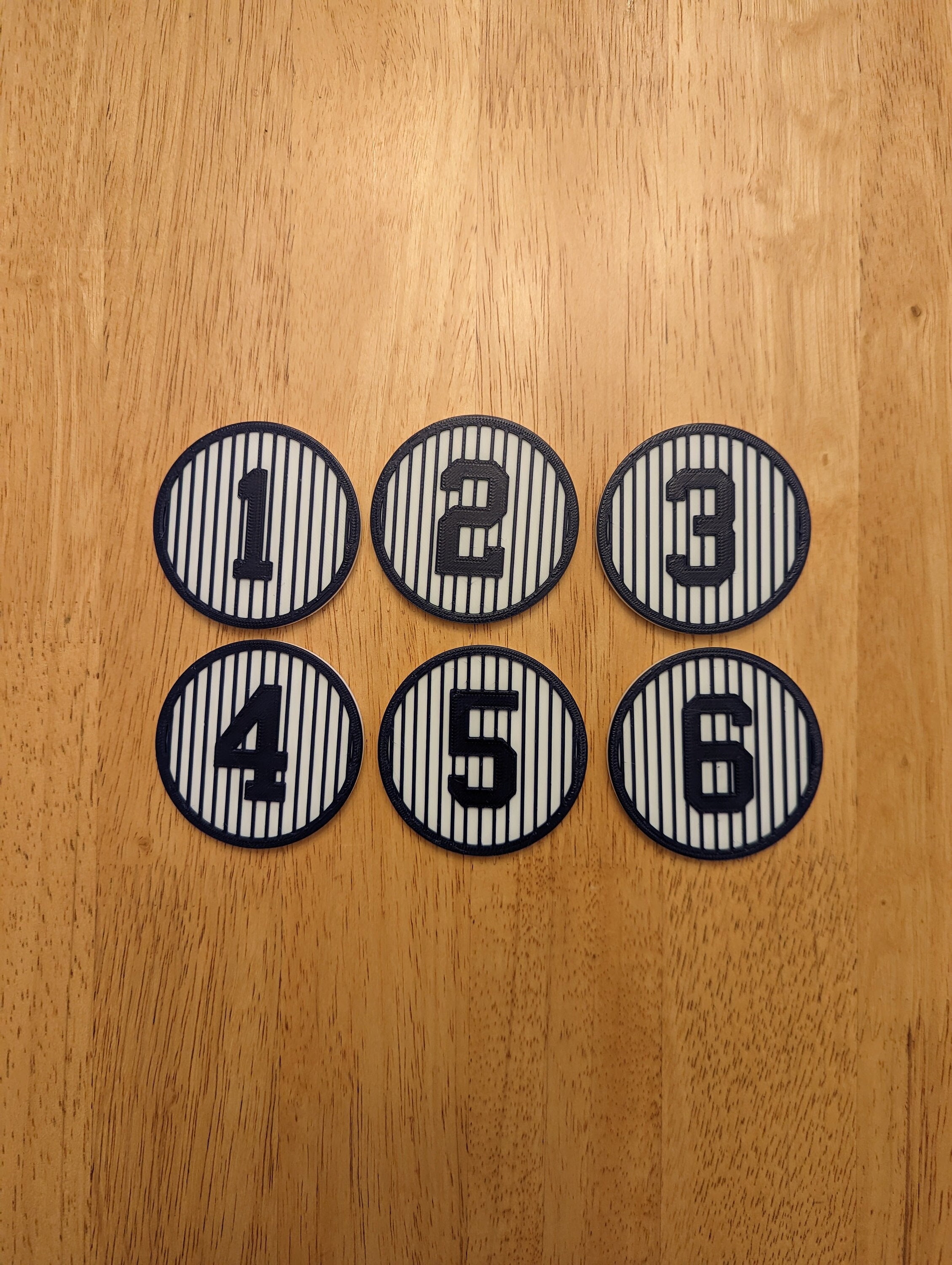 New York Yankees Retired Numbers Magnets Multiple Sizes -  Denmark