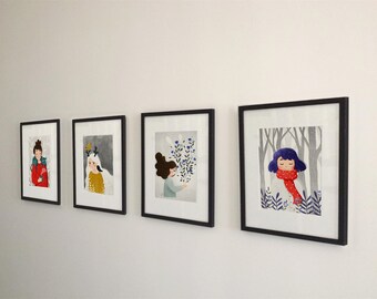 DESTOCKAGE Illustration A5 - Affiche - Poster - Décoration murale