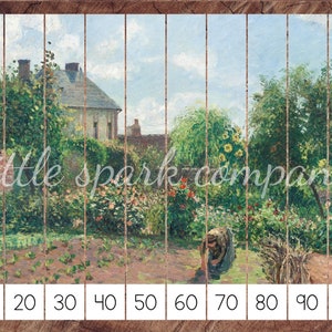 Skip Counting with Camille Pissarro, Preschool Skip Counting Puzzles