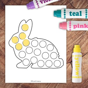 Modelli Dab a Dot primaverili, bambini piccoli, scuola materna