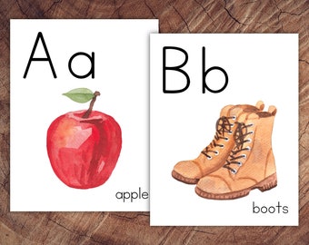 Alphabet Posters, Large Format for Classroom Use