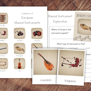 European Musical Instruments Pack with Extension