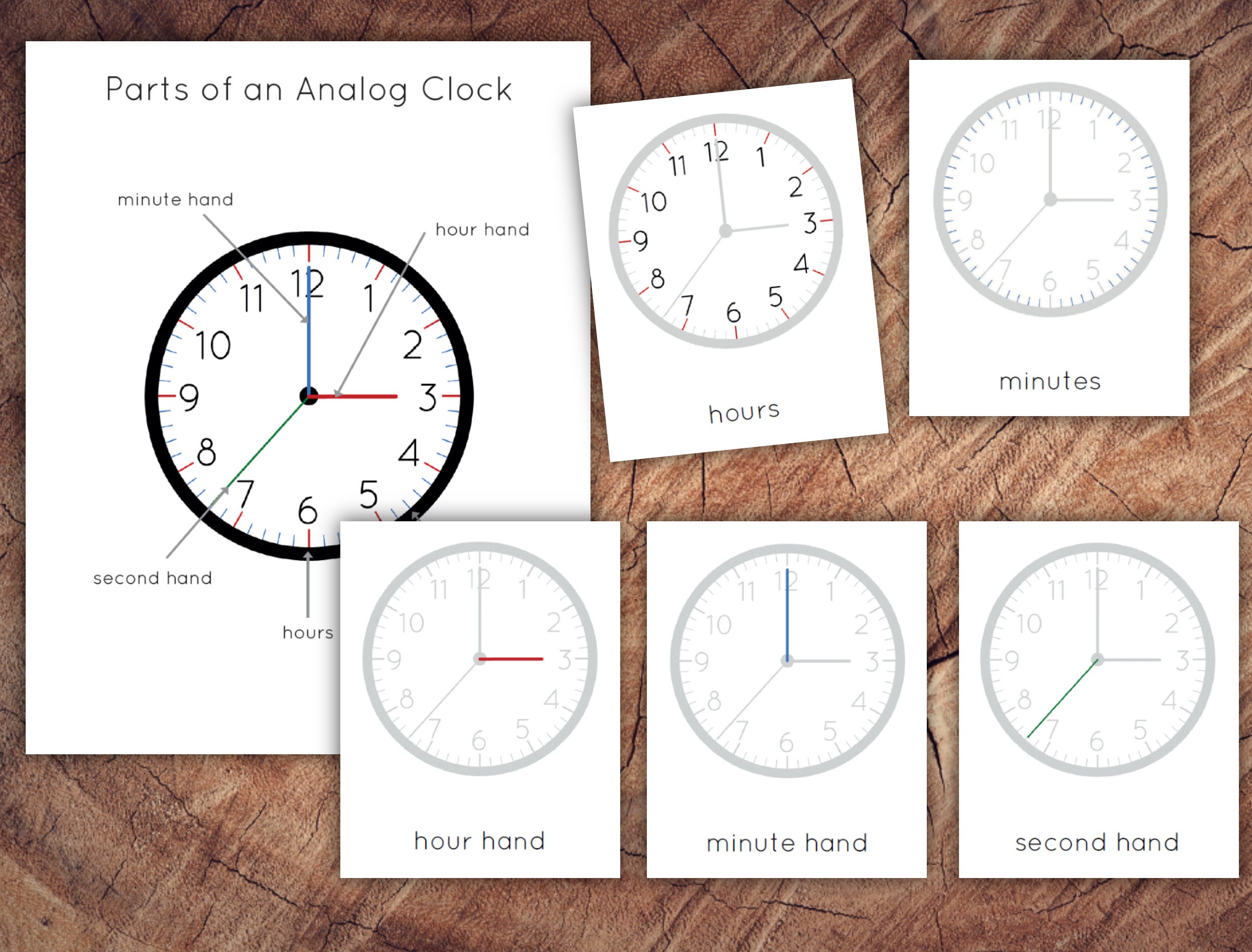 Telling Time Preschool Bundle Preschool Printable Etsy