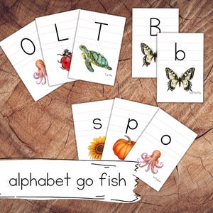 Alfabet speelkaarten, Go Fish Game