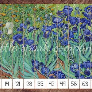 Skip Counting with van Gogh, Preschool Skip Counting Puzzles
