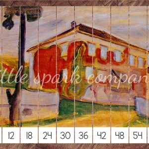 Skip Counting with Munch, Preschool Skip Counting Puzzles