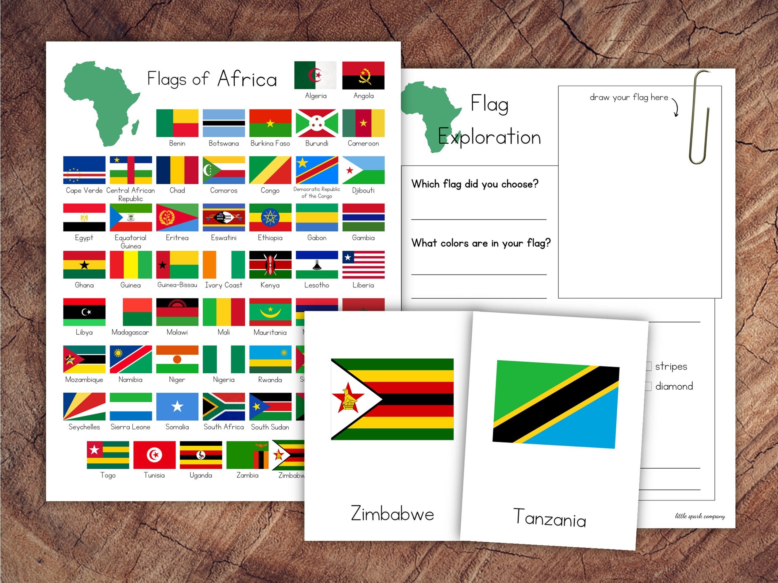African Flags Pack with Extension