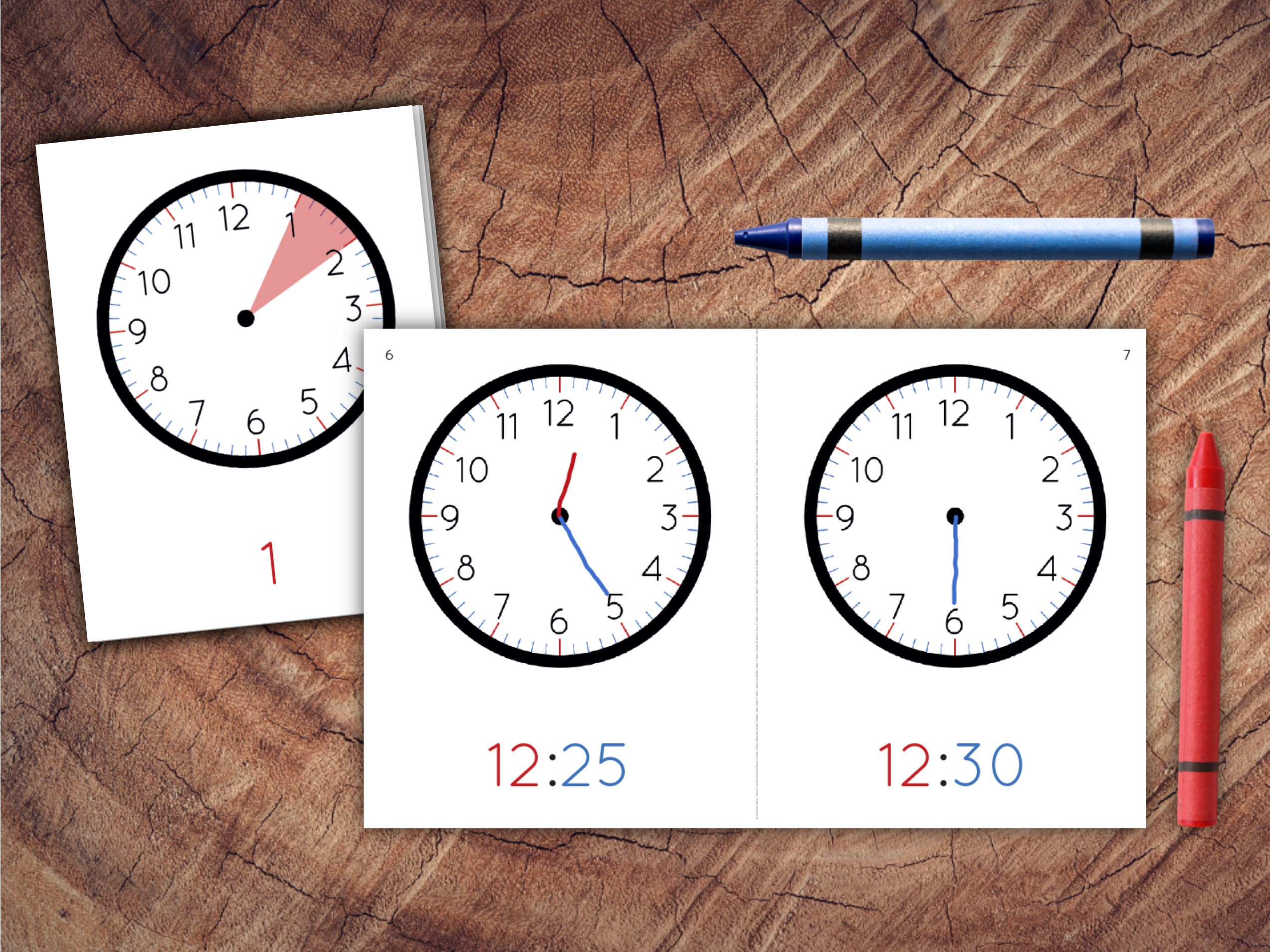 Telling Time Preschool Bundle Preschool Printable Etsy